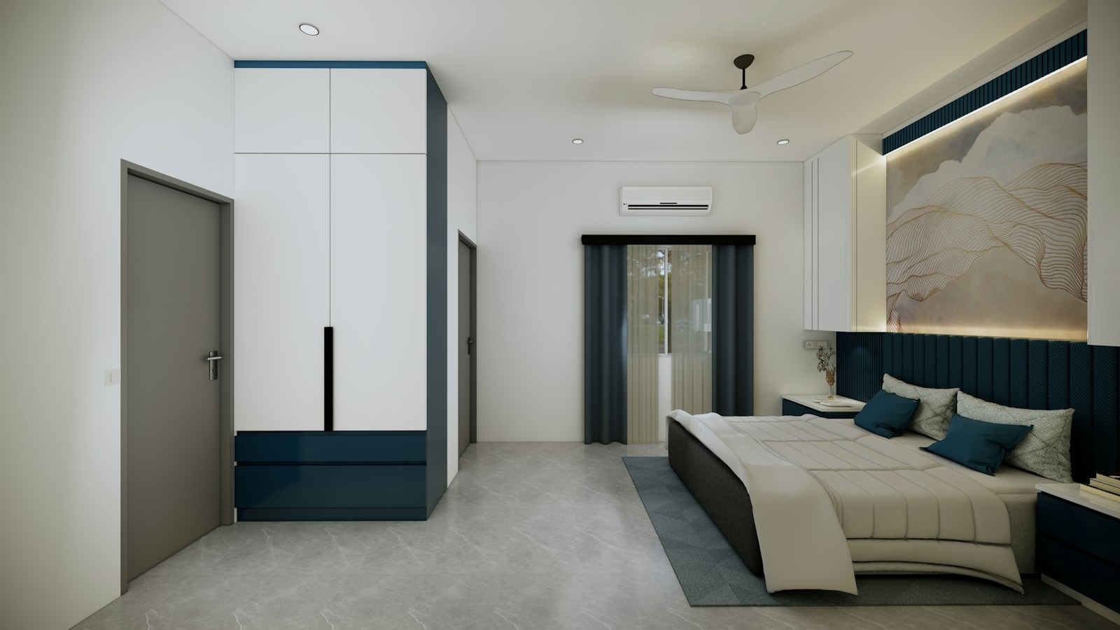 Dormitorio moderno